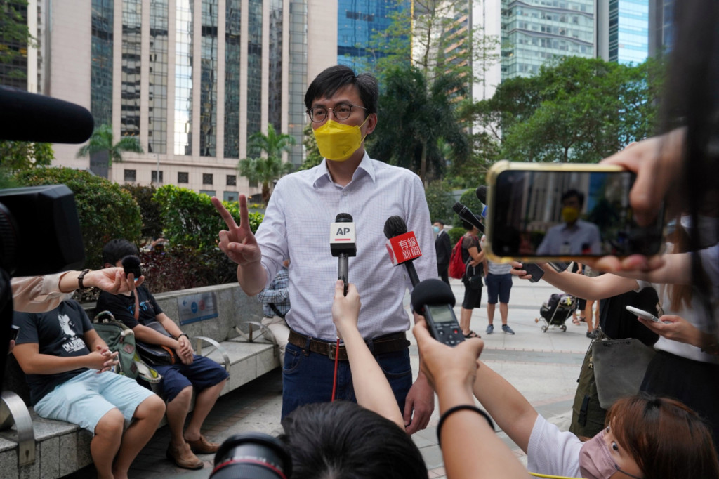 Hong Kong activists jailed for illegal assembly in 2019
protests 1