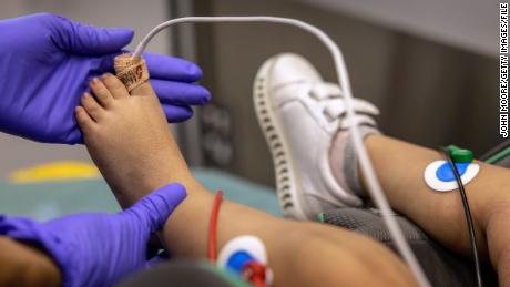 Child Covid-19 hospitalizations reach a new high as schools
reopen 1