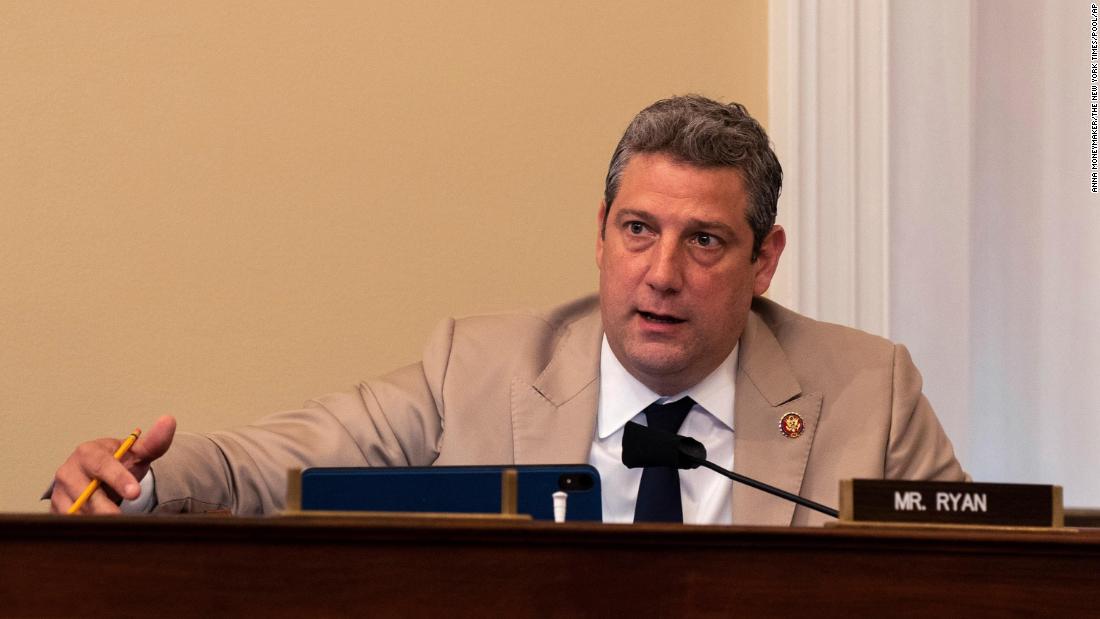 Rep. Tim Ryan says he has tested positive for
Covid-19 1