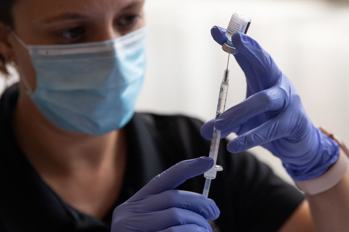 FDA poised to authorize booster shot of Pfizer Covid-19
vaccine 1