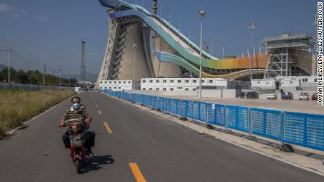 Beijing will open next year's Winter Olympics to fans -- but
only if they live in China 1