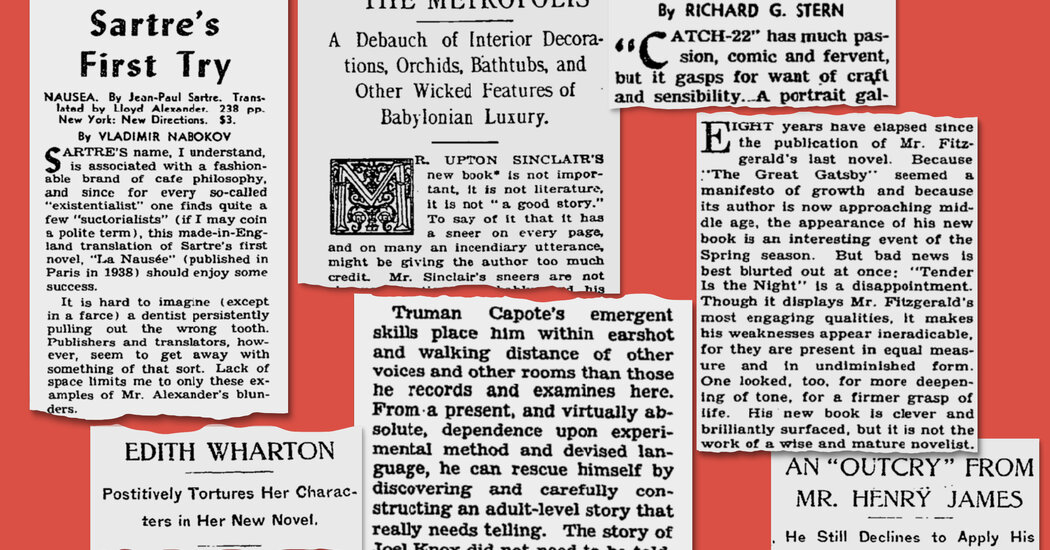 When the Times Book Review Panned the Classics 1