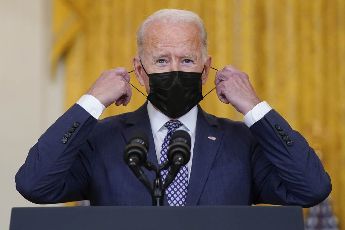 FLASHBACK: Biden Opposed Vaccine and Mask Mandates Eight
Months Ago 1