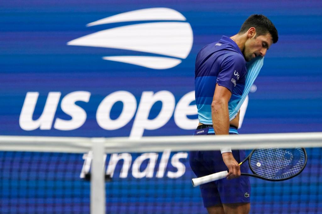 “Relief”: Novak Djokovic’s bid for year Grand Slam ends at
U.S. Open against Daniil Medvedev 1