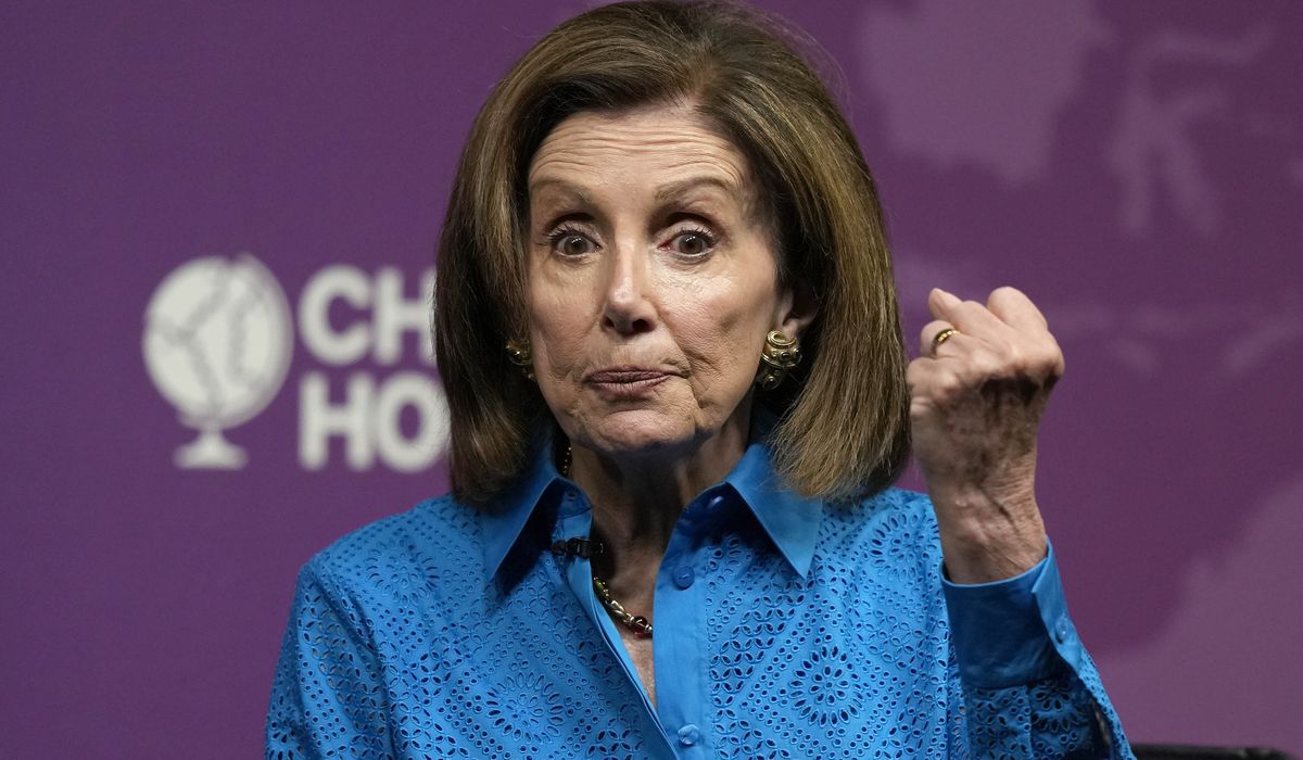 Pelosi in the U.K. compares Capitol riot to the Civil
War 1
