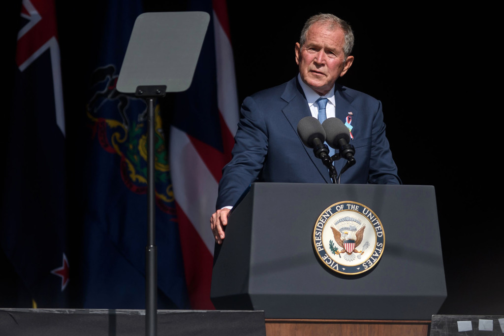 ‘He shouldn’t be lecturing anybody!’: Trump blasts Bush over
Capitol riot remark on 9/11 1