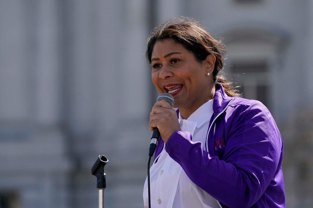 San Francisco Mayor London Breed defiant after dancing
maskless 1