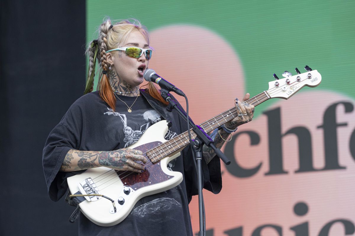 Hop Along, Dehd deliver rousing sets as Pitchfork Music
Festival opens in Chicago 1