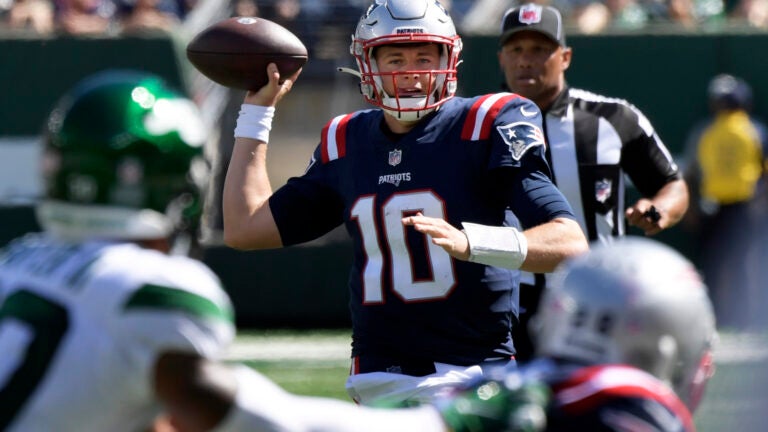 Analysis: Why Mac Jones and the Patriots offense aren’t
going deep 1