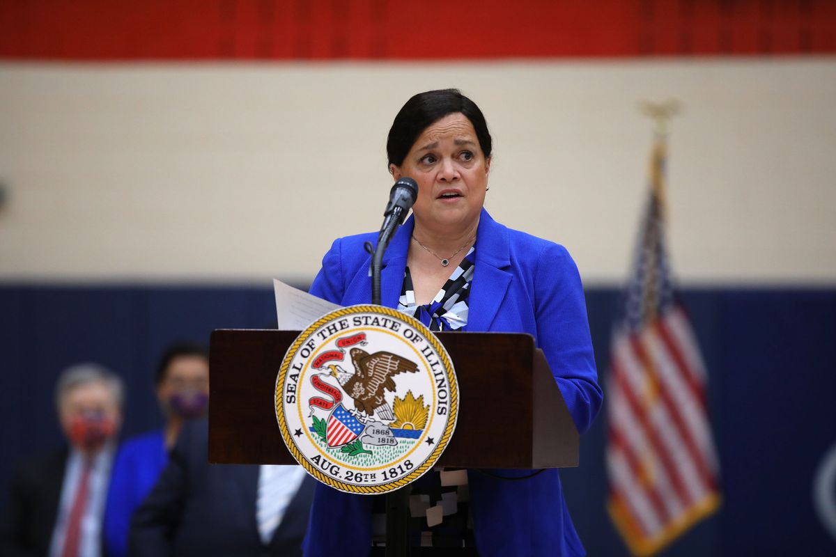 Illinois Board of Ed defends punishment over mask mandate
violations, tactics one lawmaker called ‘heavy-handed’ 1