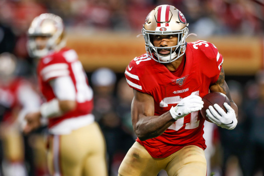 Mostert looks to channel Barry Sanders as 49ers open at
Detroit 1