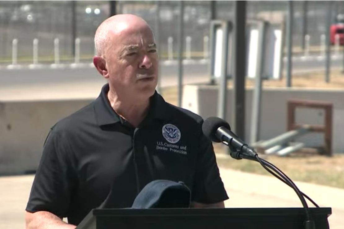 DHS Secretary Mayorkas in Del Rio, Texas: 'Our Border Is Not
Open' 1