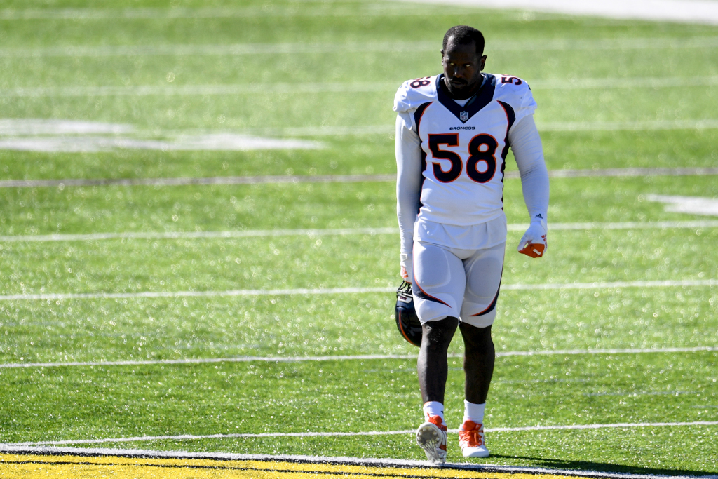 Broncos’ Von Miller feeling 100% heading into season opener
vs Giants after going “back to the drawing board” in
offseason 1