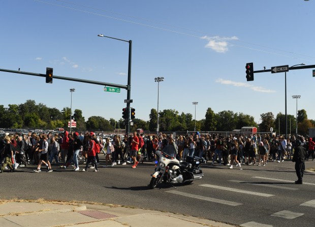 Hundreds of Denver students stage walk-out to protest Tay
Anderson 1