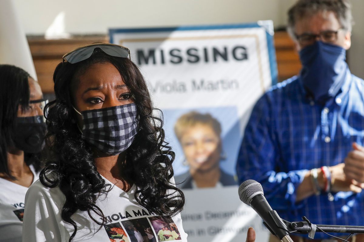 11 years ago, Viola Martin went to visit her daughter but
never arrived. Now, her case is part of new missing persons project
launched by Cook County sheriff’s office 1 11 years ago, Viola Martin went to visit her daughter but
never arrived. Now, her case is part of new missing persons project
launched by Cook County sheriff’s office 1