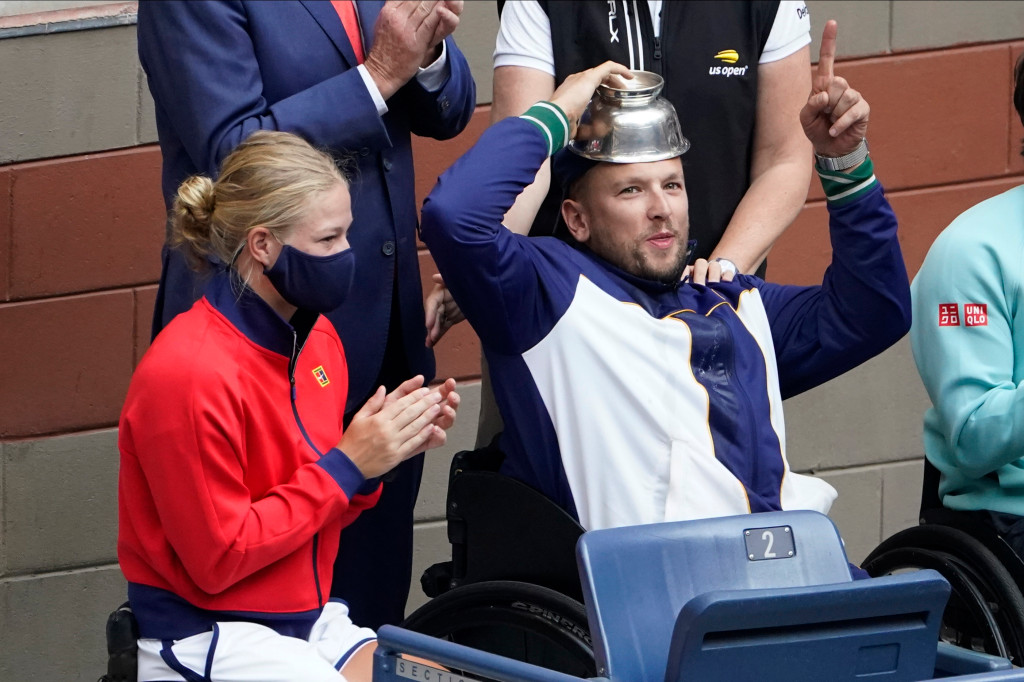 Despite Novak Djokovic loss, history made with Golden Slams
at US Open 1