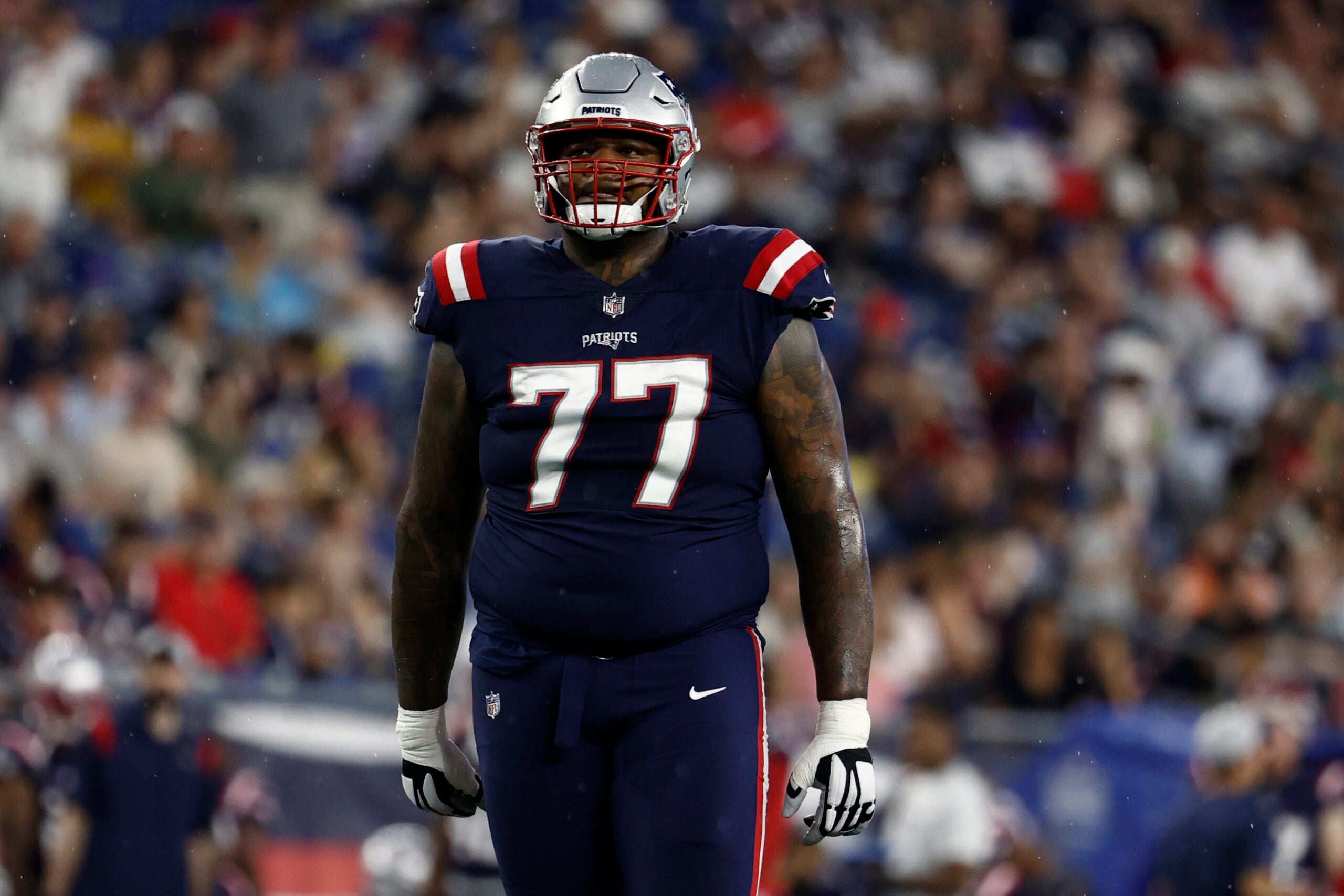 Patriots rule Trent Brown out for Sunday’s game vs.
Jets 1