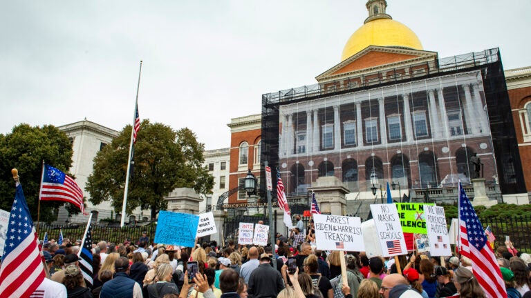 Mass. House approves plan to require the COVID-19 vaccine
for all representatives and staff 1