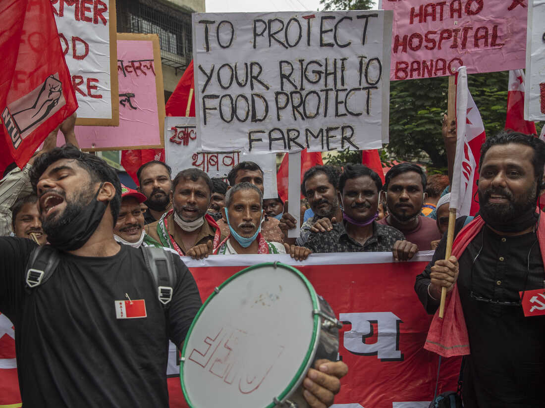 India's Farmers Renew Protests, Challenging Modi
Government 1