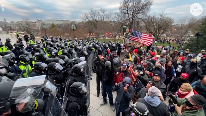 6 US Capitol police officers recommended for discipline in
Jan. 6 riot 1