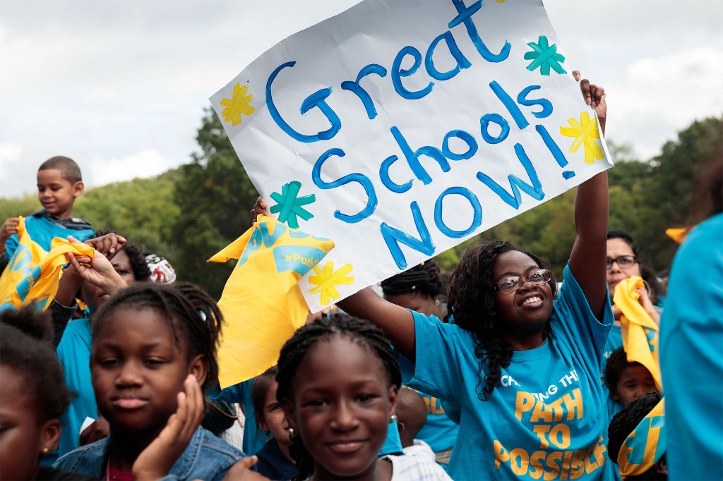 COVID-19 led parents to vote with their feet — and choose
charter schools for their kids 1