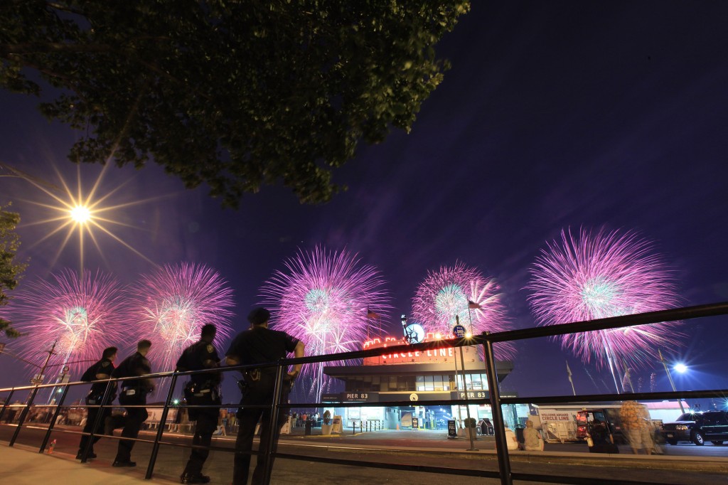 Two NYPD officers seriously injured in fireworks explosion
in Queens 1