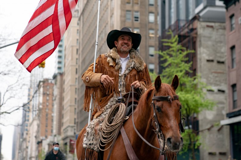 Cowboys for Trump Founder, Facing Charges in Capitol Riot,
Won't Be Recalled in New Mexico 1