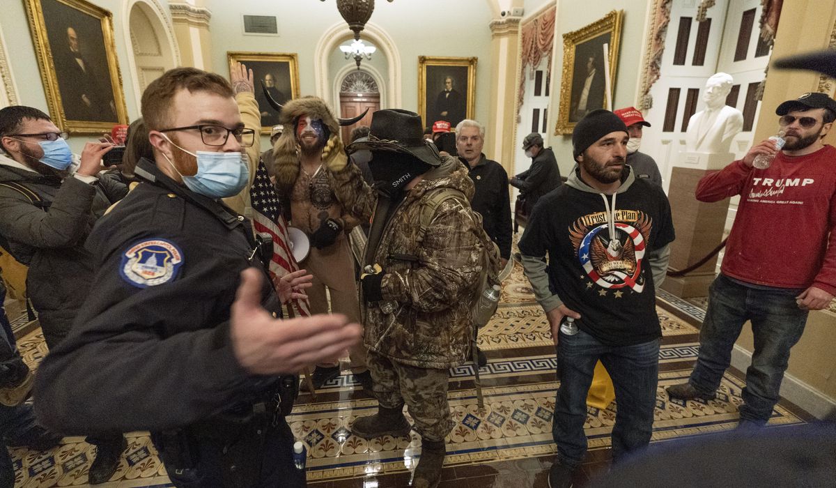 Brandon Prenzlin, former FreedomWorks staffer, charged in
the Jan. 6 Capitol riot 1