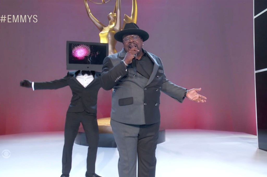 2021 Emmys open strong with Cedric the Entertainer’s rap
monologue 1
