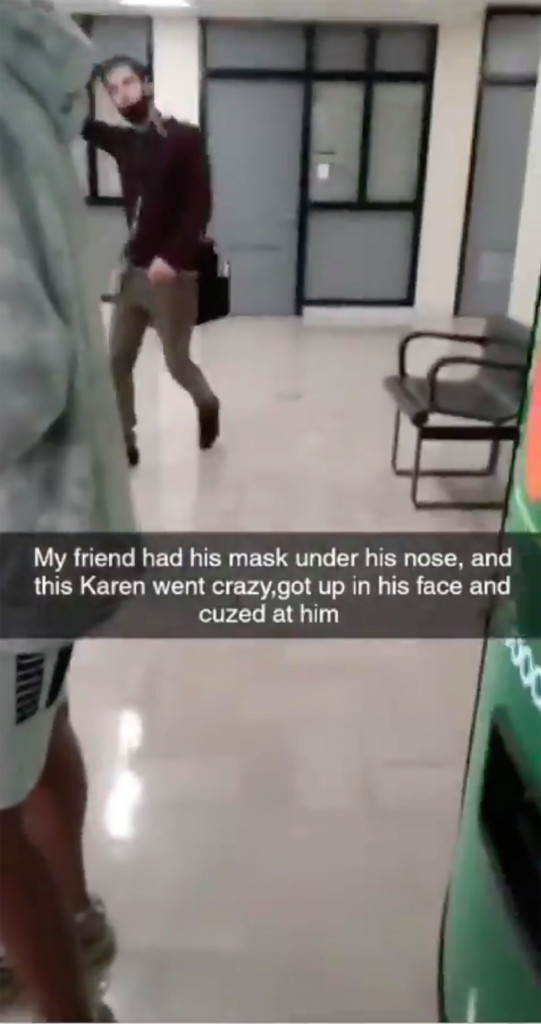 School staffer who called student ‘piece of s–t’ for
improper mask wear resigns 1