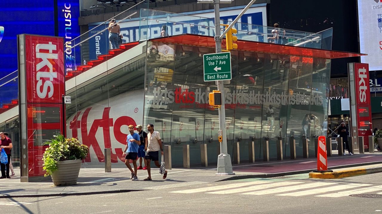 TKTS discount ticket booth to reopen in Times Square Sept.
14 1