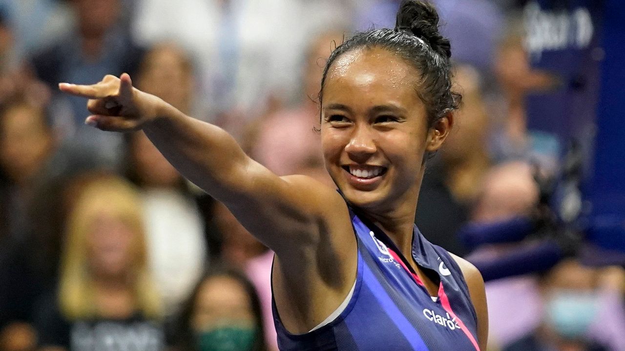 U.S. Open: Leylah Fernandez upsets Aryna Sabalenka to reach
final 1