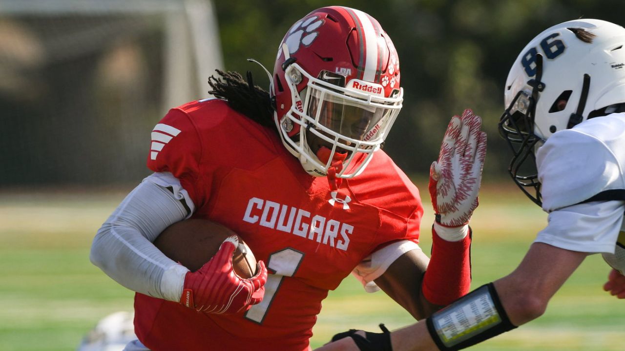 River McMillan's opening kickoff return sparks big win for
St. John the Baptist 1