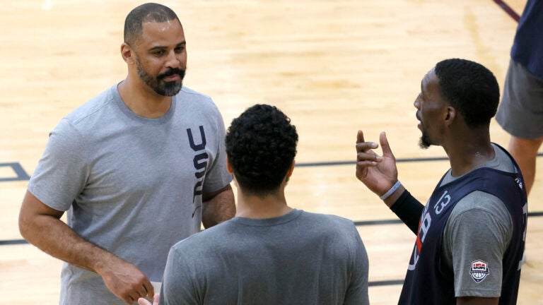 Ime Udoka tested positive for COVID-19 but is nearly out of
isolation 1