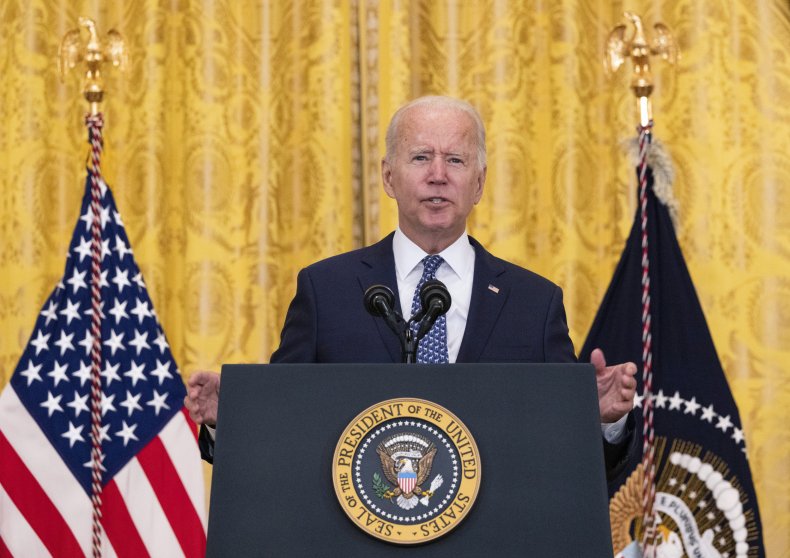 Biden Calls Out Conspiracy Theorists, 'Bullies' DeSantis and
Abbott in COVID-19 Address 1