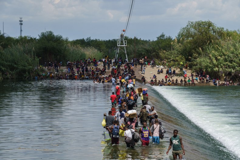 Mayorkas Concerned Haitians Receiving 'False Information'
U.S. Border Is Open 1