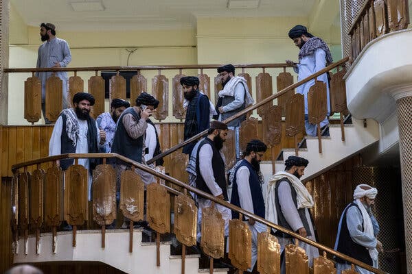 Taliban Names Top Government Officials as Protests Roil
Afghanistan 1