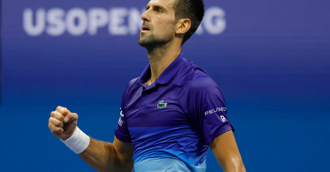 Novak Djokovic Beats Matteo Berrettini in U.S. Open
Quarterfinals 1