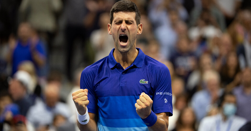 Novak Djokovic Tries to End 52-Year Grand Slam Drought at
U.S. Open 1