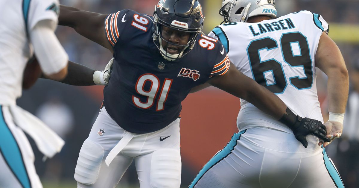Bears rule out NT Eddie Goldman for opener 1