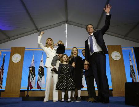 Two of Gov. Gavin Newsom’s children test positive for
Covid-19 1
