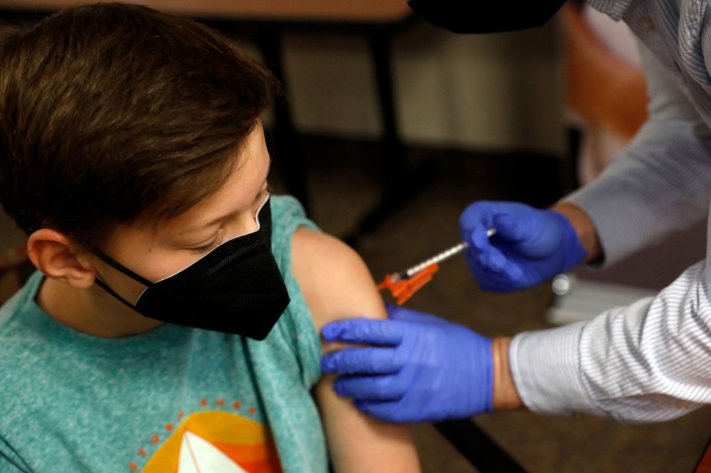 Pfizer submits COVID-19 vaccine data to FDA for children
aged 5 to 11 1