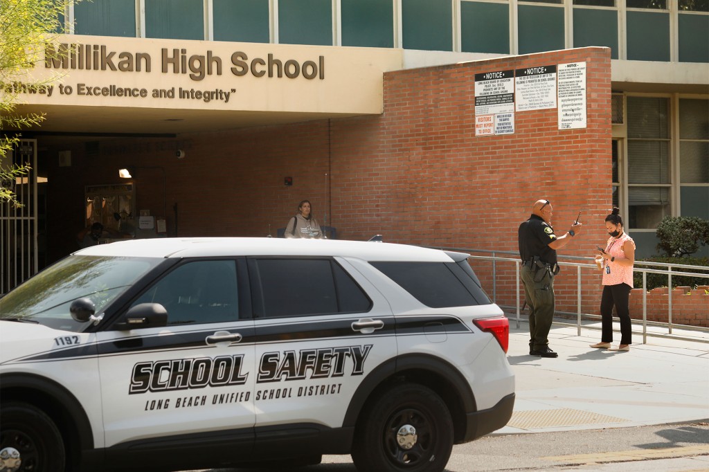18-year-old student brain dead after shot in head by school
safety officer 1