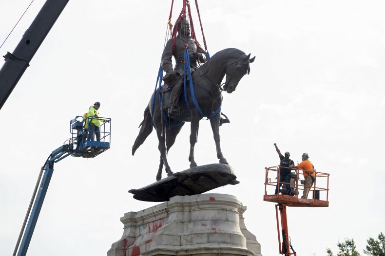 Over 180 Confederate Monuments Have Been Removed or
Relocated Since Death of George Floyd 1