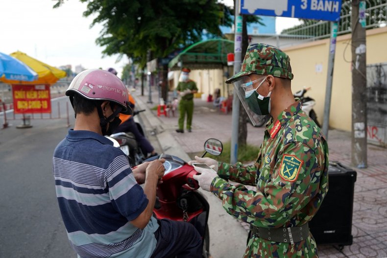 Vietnamese City Ends COVID Lockdown, Public Transportation
Still Suspended 1