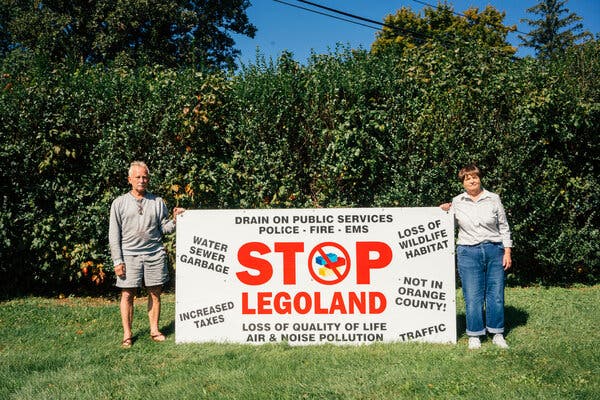 Legoland Is Now Open. Can Residents of Goshen, N.Y. Learn To
Live With It? 1