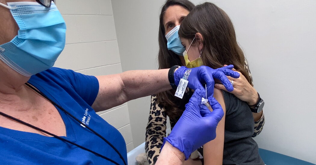 Pfizer Asks F.D.A. to Authorize Its Covid-19 Vaccine for
Children 5 to 11 1