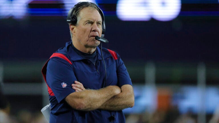 Bill Belichick was asked if the Patriots considered going
for it on 4th down in overtime loss 1