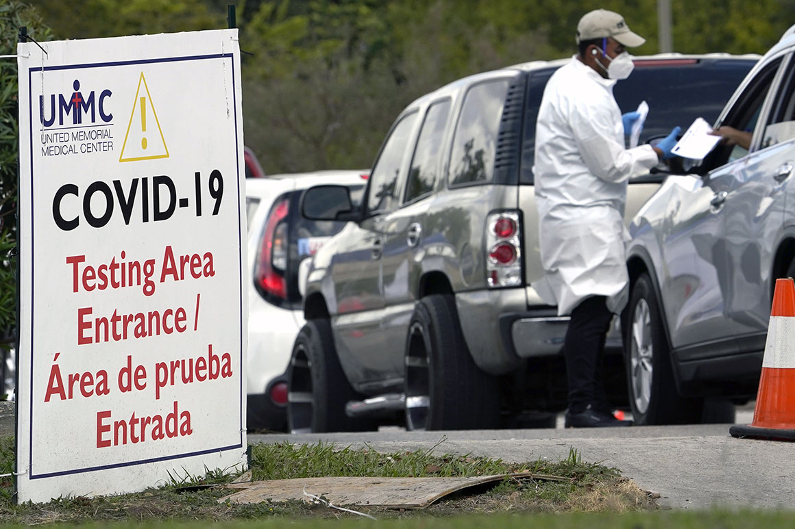 White House says Covid-19 home-testing market on track to
quadruple by year's end 1