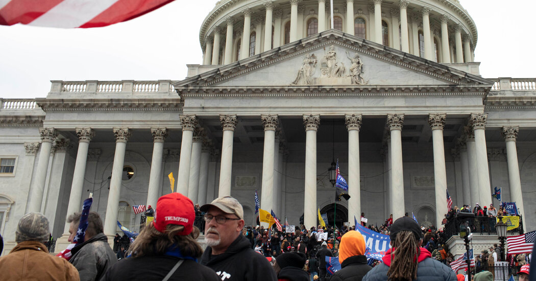 Capitol Police Officer Charged With Obstructing Justice in
Jan. 6 Case 1
